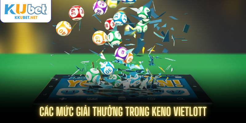 Các mức giải thưởng trong Keno Vietlott