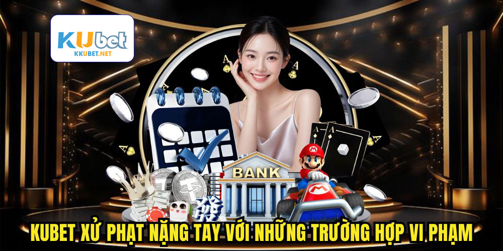 Kubet xử phạt nặng tay với những trường hợp vi phạm điều khoản